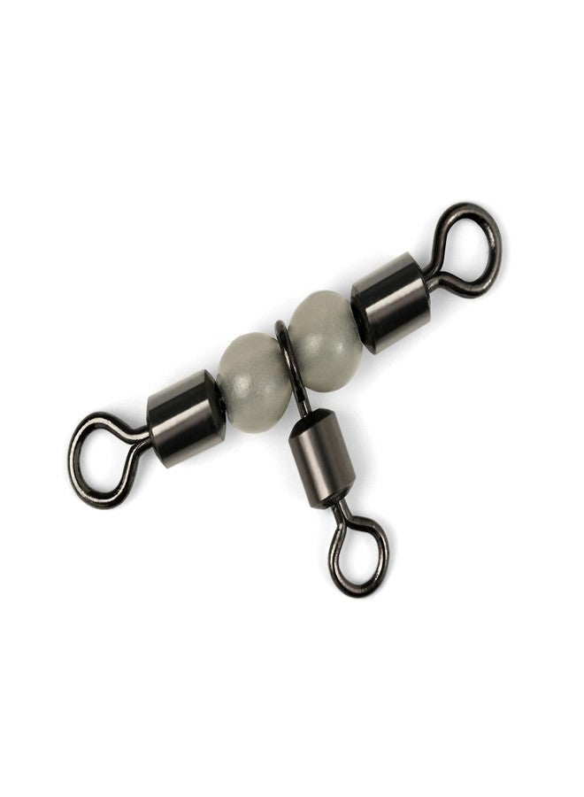 BLUEWING 3-Way Swivel Fishing with Glow Beads 126 lbs, 50pcs Brass Rigs Saltwater Freshwater Drifting Trolling Fish Tackle Connector - Image 1